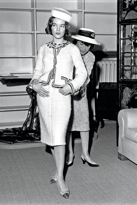 coco chanel clothing 1950s|coco chanel outfits 1920.